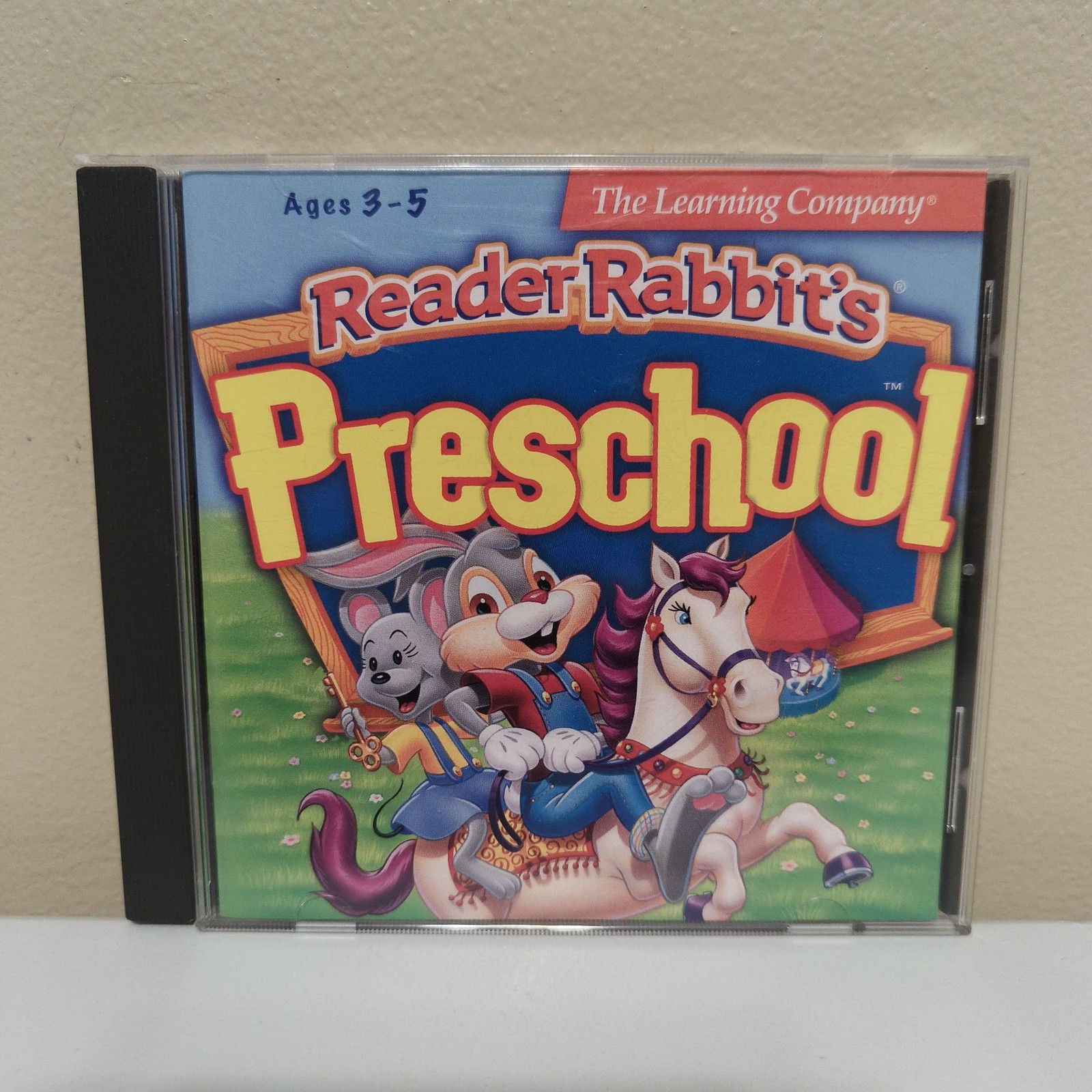 Reader Rabbit's Preschool Ages 3-5 PC CD-ROM The Learning Company