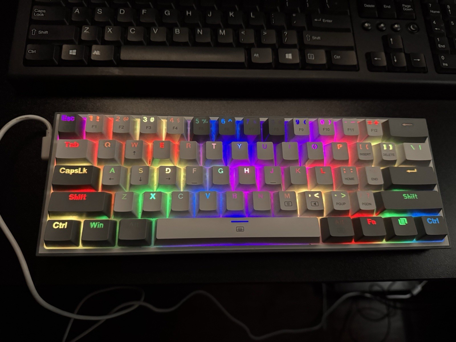Redragon RD-S131 Gaming Mechanical Keyboard Compact Wired RGB Backlit