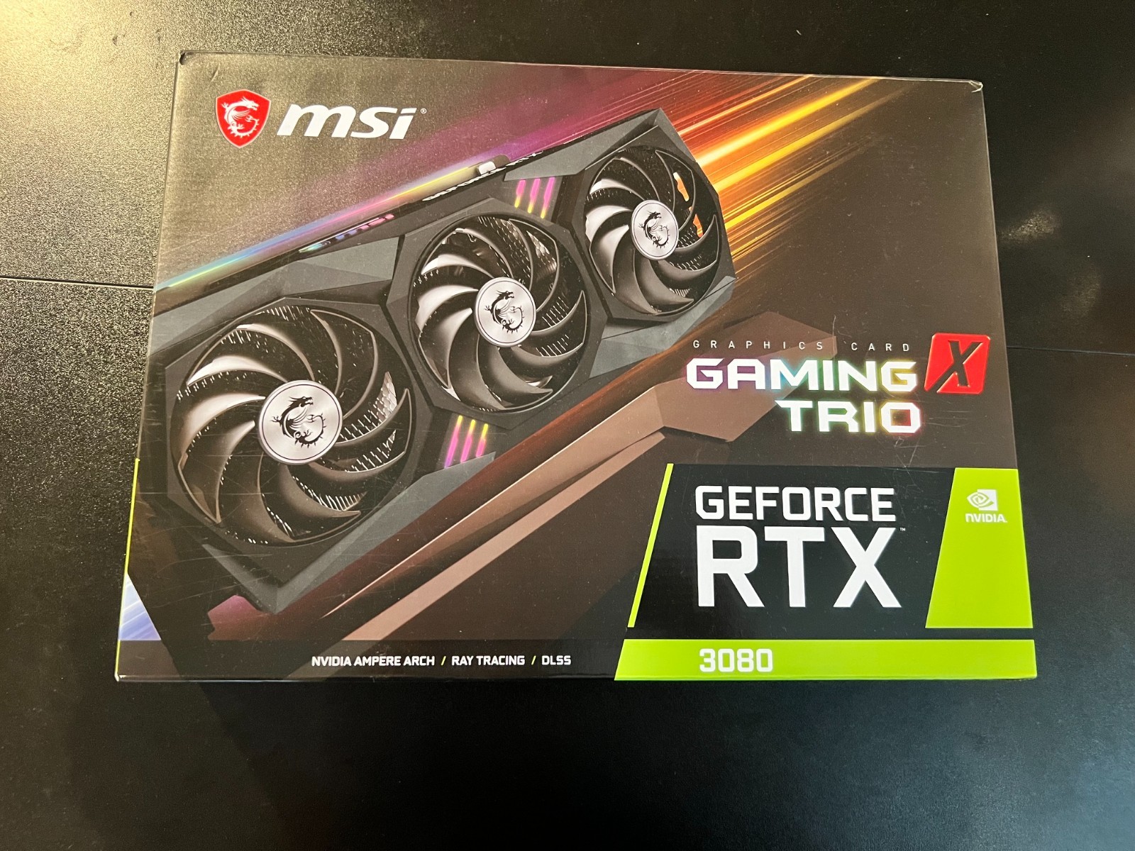 Nvidia MSI GeForce RTX 3080 GAMING X Trio 10GB GDDR6X (Used/Great Condition)