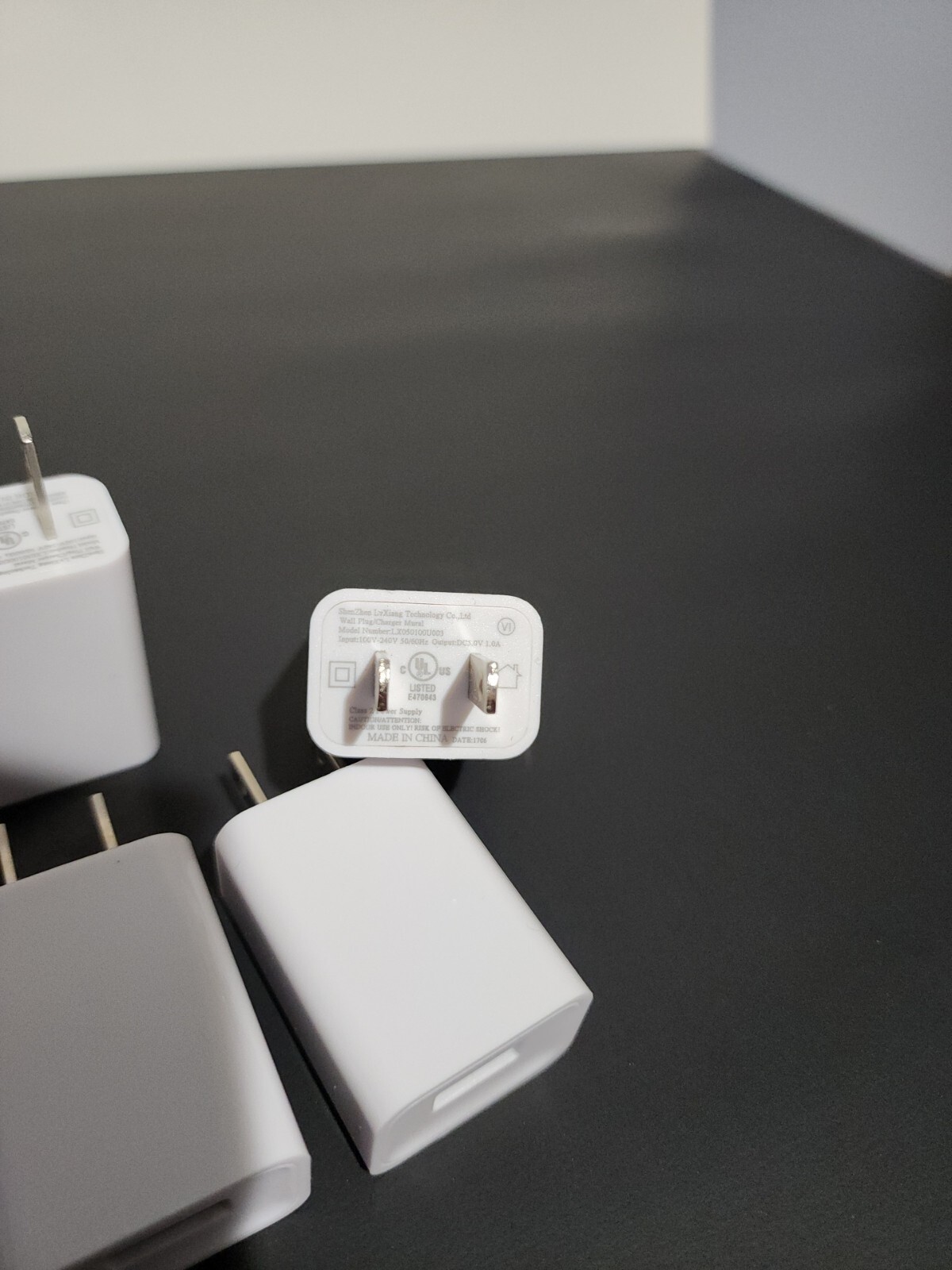 2 Pack USB Wall Charger blocks ADAPTER PLUG 5V 1A Universal 