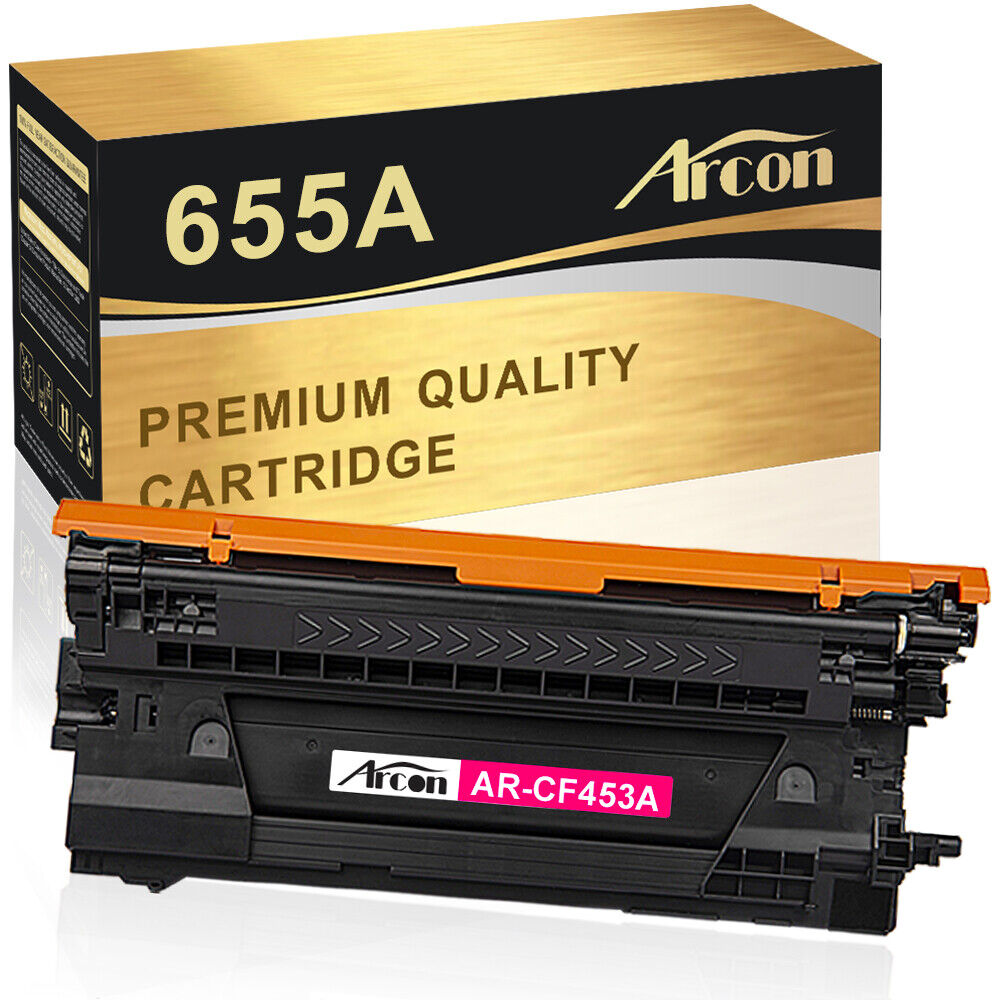 1PK CF453A Magenta Toner Compatible With HP 655A LaserJet MFP M681z M652n M653x