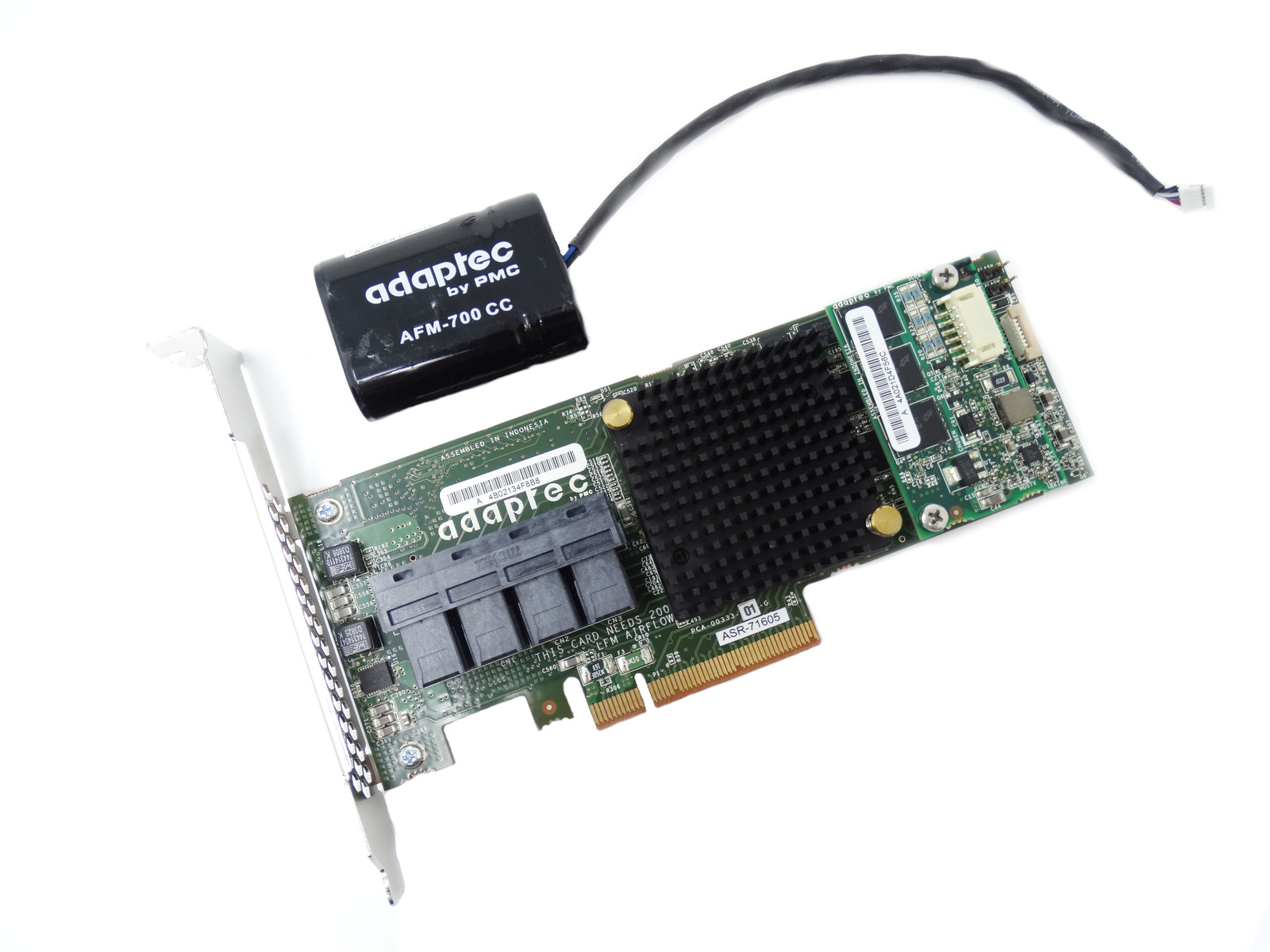 2274400-R Adaptec 2274400-R 16 Port SAS SATA 6Gbps 1GB PCI-E RAID Controller