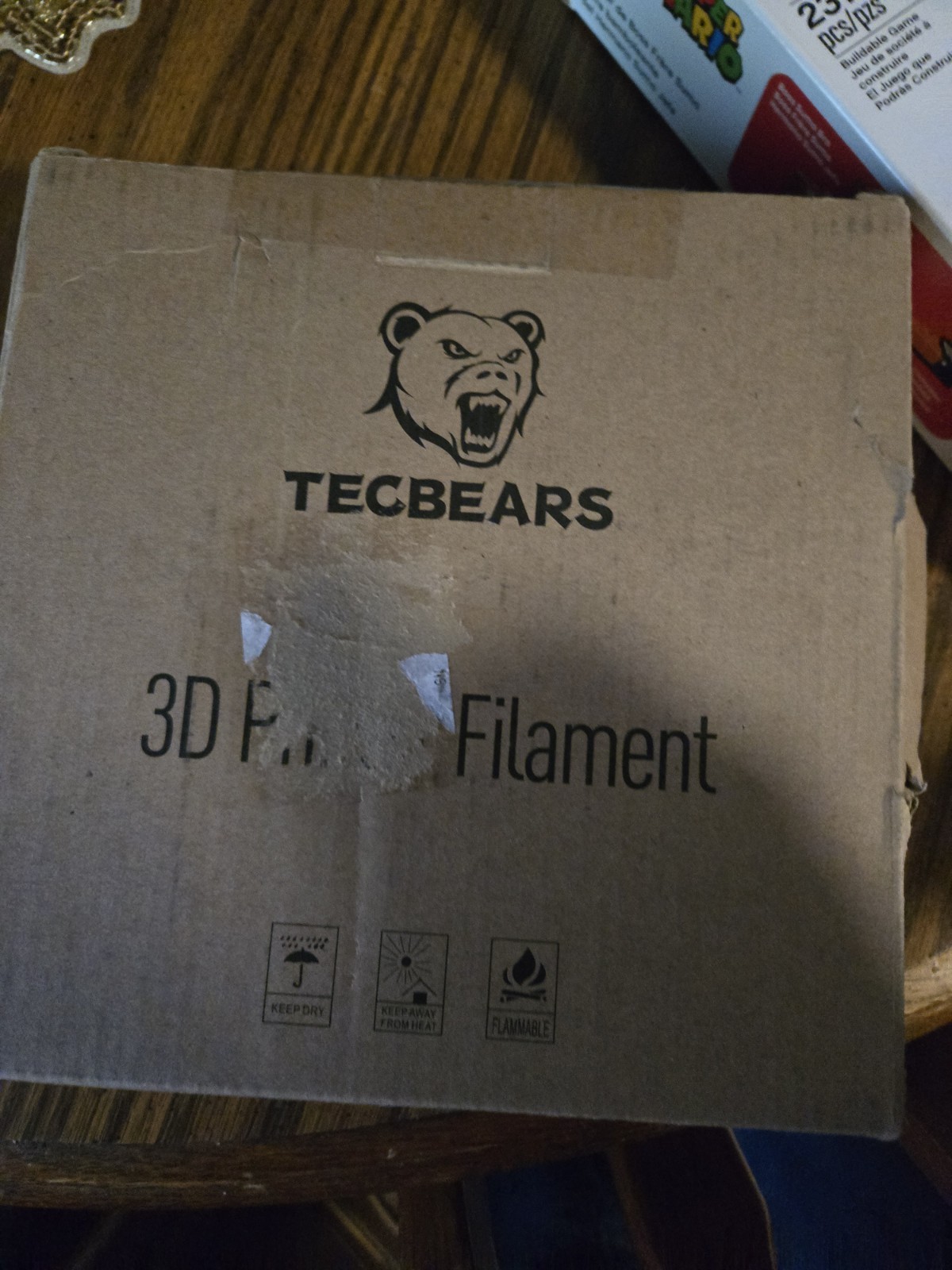 Tecbears 3D PLA-1KG1.75-BLK 1.75 mm -1 Kg Spool