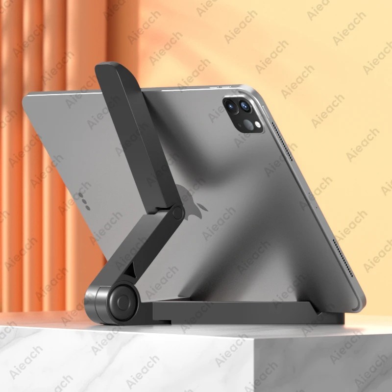 Adjustable Portable Desktop Holder Mount Folding Tablet Stand Anti-Slip for ipad