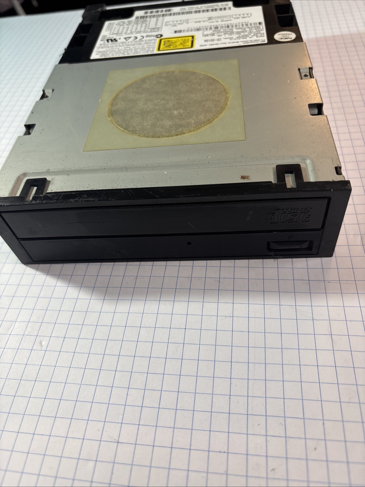 NEC CD-3010A 40x CDR 5.25” Desktop SCSI 50 Pin Internal Disk Drive @MB16