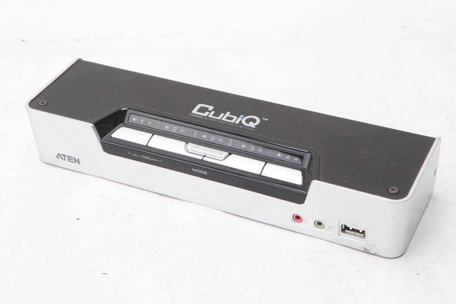 Used CubiQ (CS1794) 4-Ports External KVM Audio HDMI Switch USB