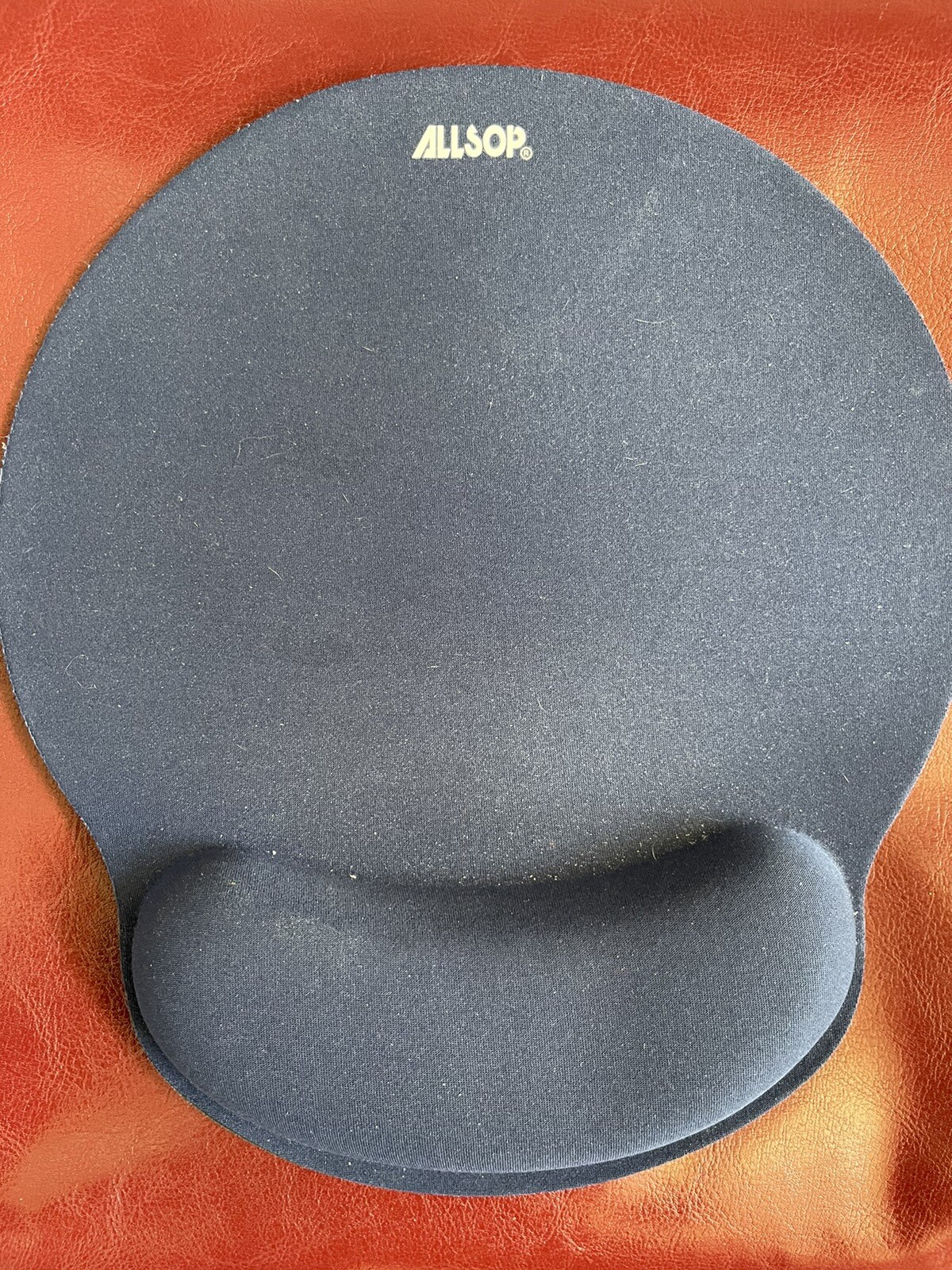 Allsop 30206 Memory Foam Mouse Pad - Ergonomic Wrist Rest Stress (Blue) Preowned