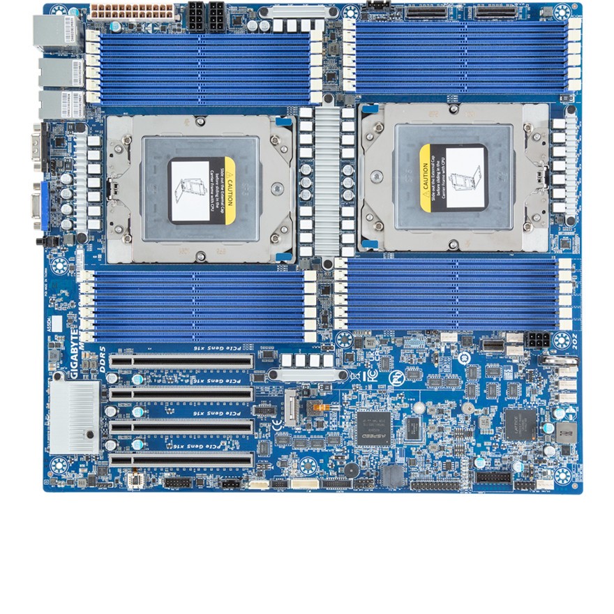 Gigabyte MZ73-LM2 SP5 Server Motherboard For AMD EPYC Gen5 9005 Series DDR5-