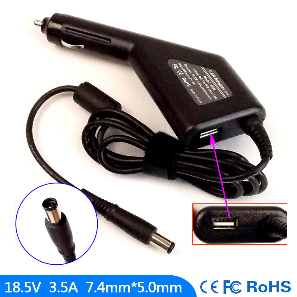 Laptop Car Charger For HP 2000-2D39WM 2000-2D40TU 2000-352NR 2000-2C20DX