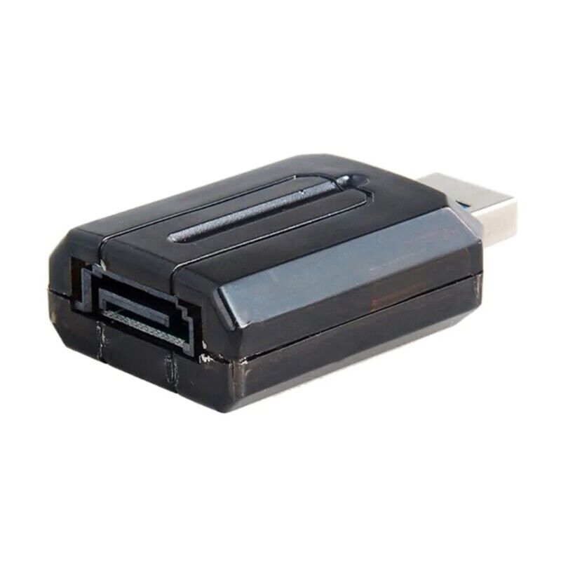 USB3.0 to /eSATA Adapter for Large Capacity Storage Drives ABS Material