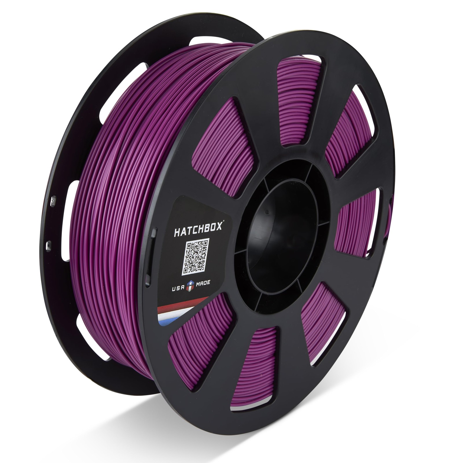 HATCHBOX PLA MAX V2 Dark Raspberry 1.75mm 1KG