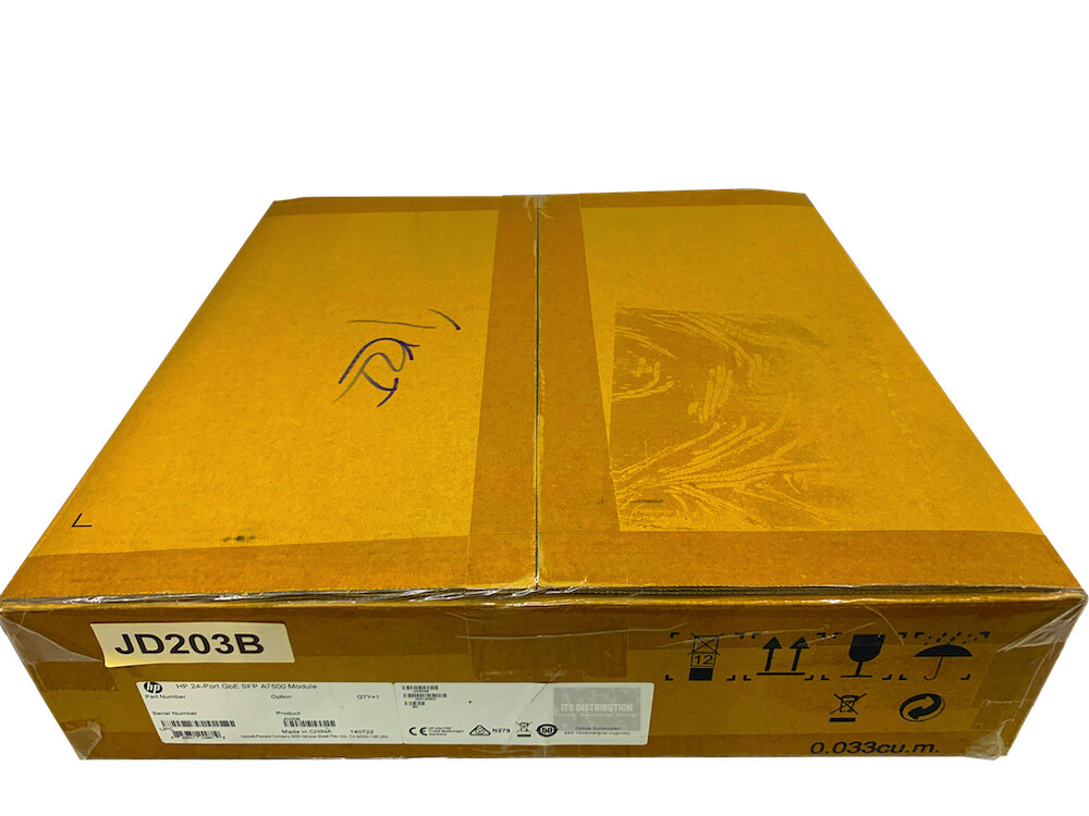 JD203B I HP FlexNetwork 24-Port GbE SFP A7500 Switch Module 0231A0L8 BRAND NEW