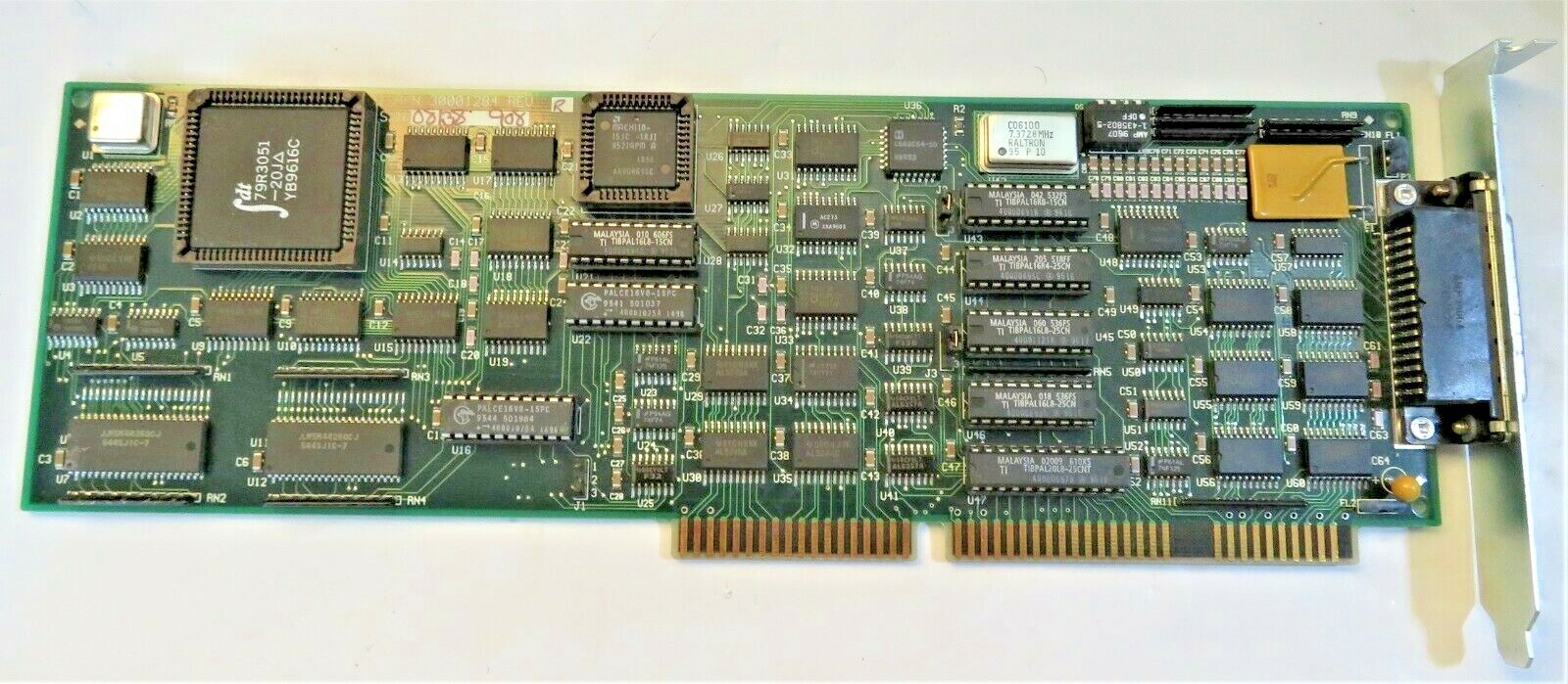 DIGI INT'L 5000020 REV. R PC/16em ISA HOST ADAPTER CARD BOARD DI AN 30001282 