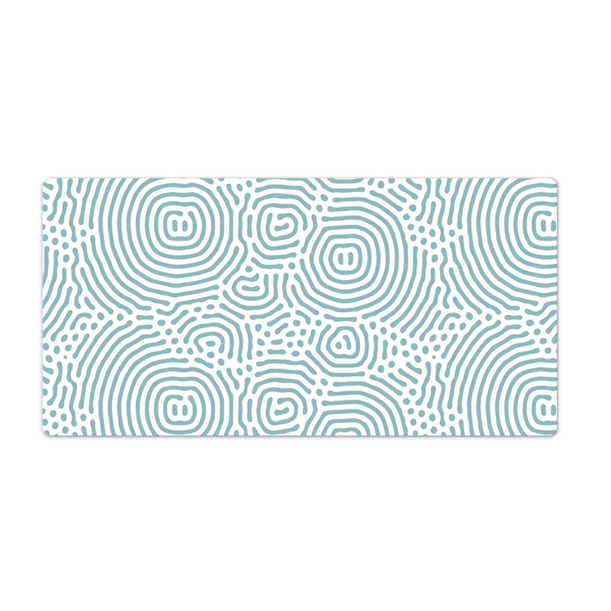 Desk Mat Gaming Premium Decoration Home Pad Abstract circles 120x60
