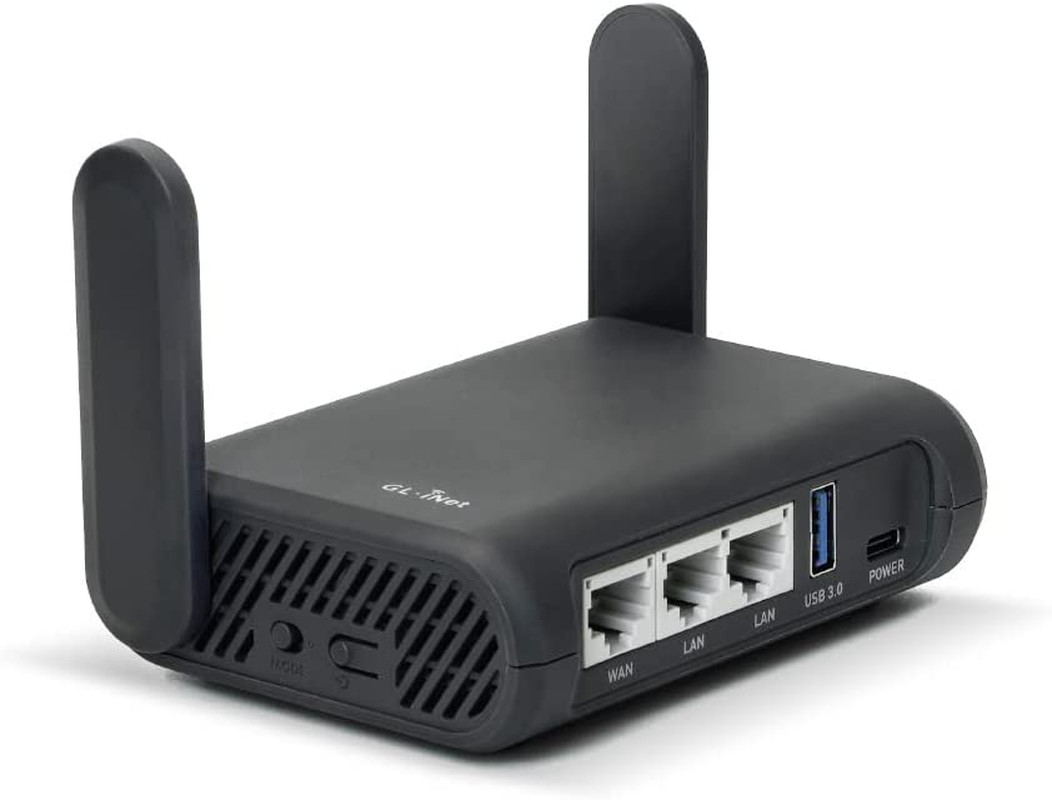 GL-A1300 Pocket VPN Travel Router - Portable Wi-Fi Router for Travel, Easy to Se