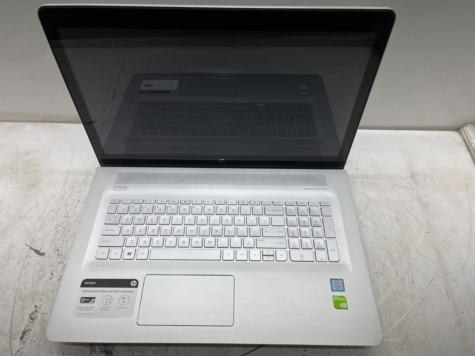 HP Envy 17-U177CL Intel i7-7500U 2.7GHz 16 GB Windows 11 1TB No Batt
