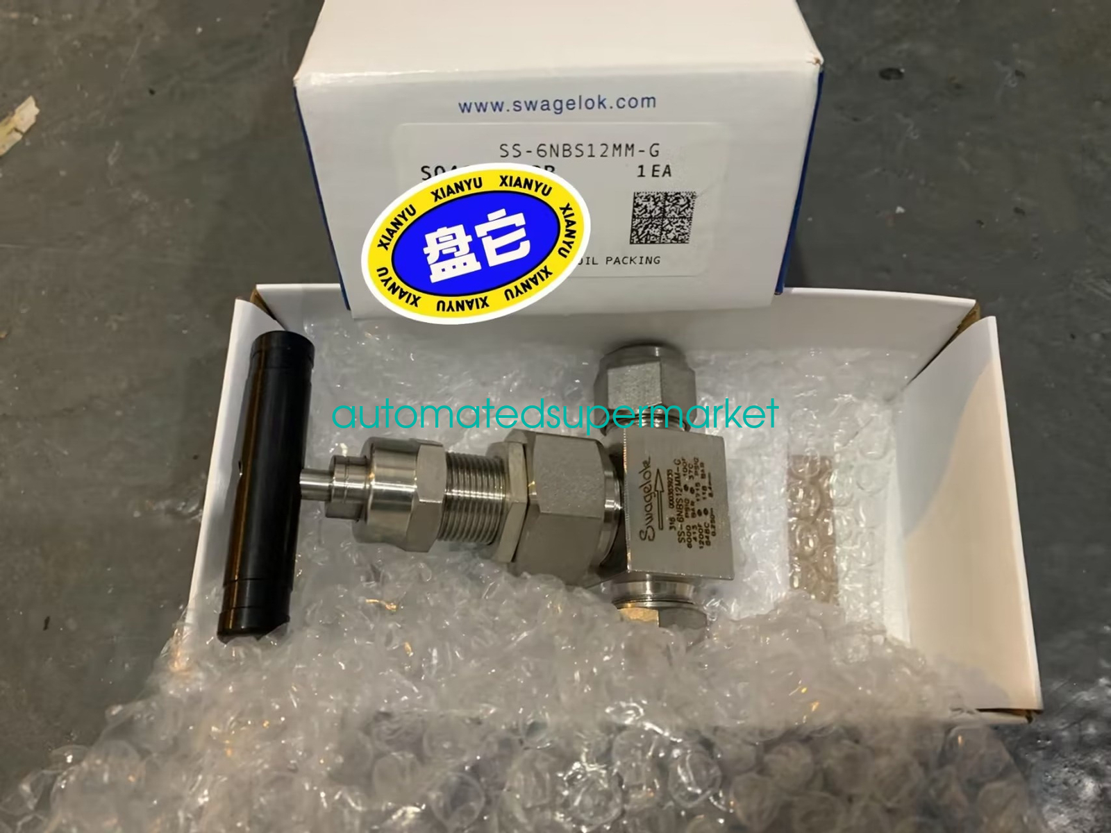 1PC NEW Swagelok SS-6NBS12MM-G Needle valve Shipping by DHL/FedEX