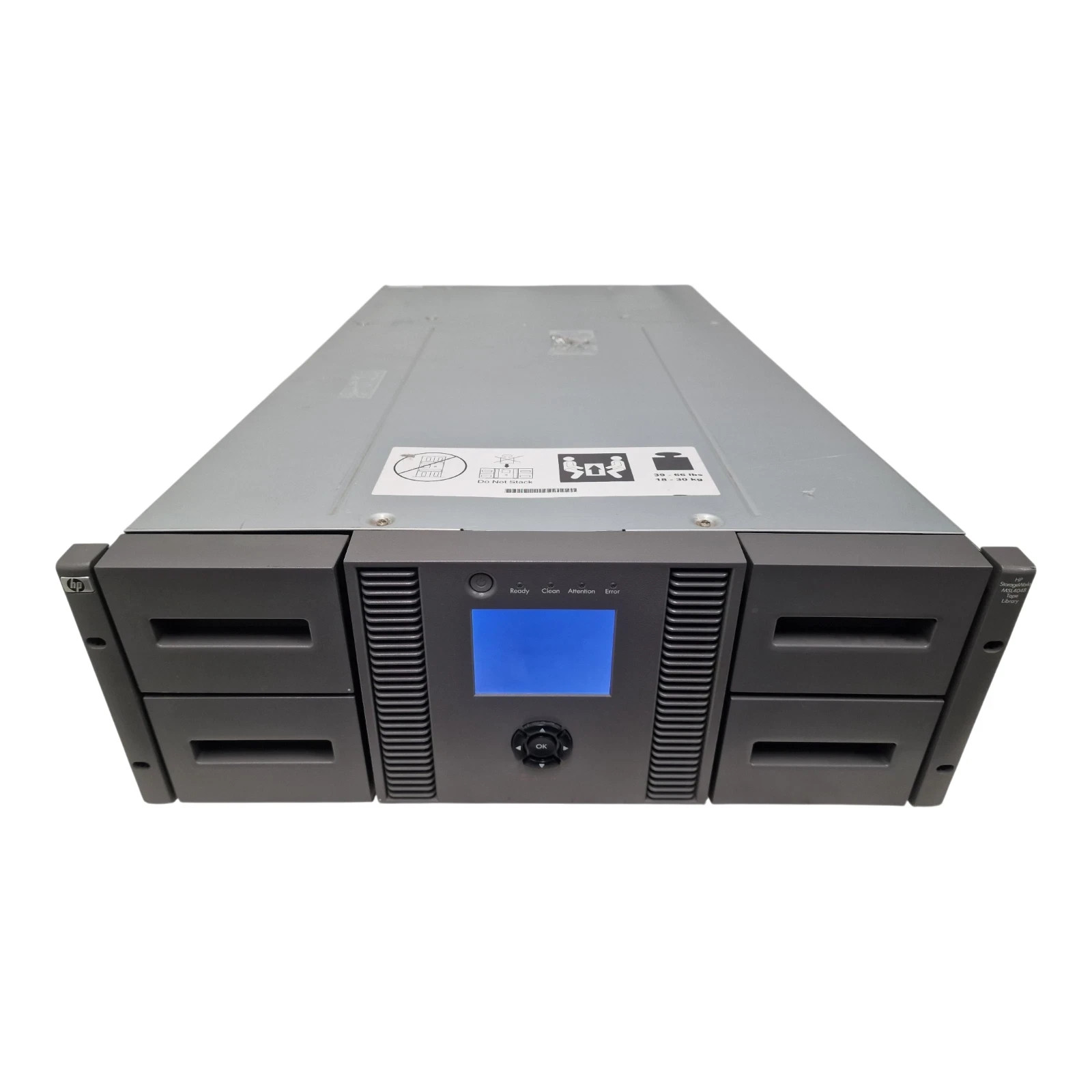 HP StorageWorks MSL4048 48-Slot Tape Library Chassis 0x Tape Drives 413509-002