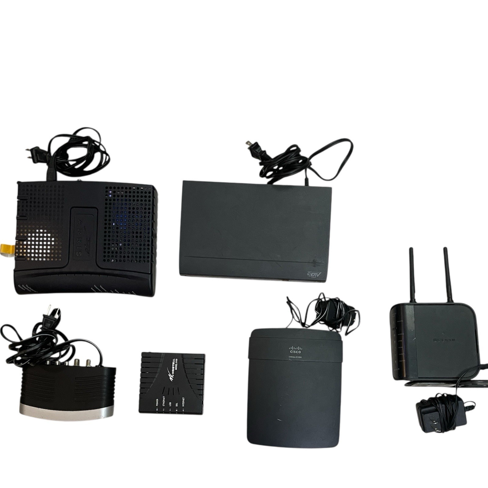 Arris Touchstone TM502G Cable Modem Telephony  Adapter and  Electronic Bundle