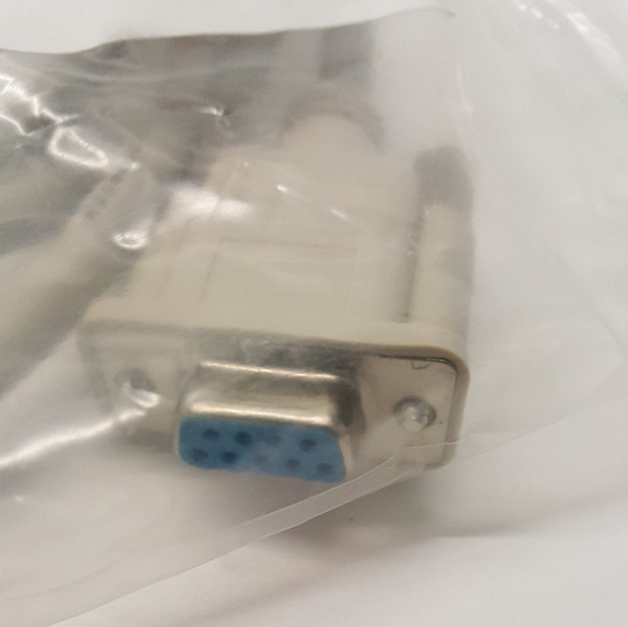 L-Com SP34465 COMPUTER Extension CABLE SERIAL 9 pin female - female 3' FT NEW