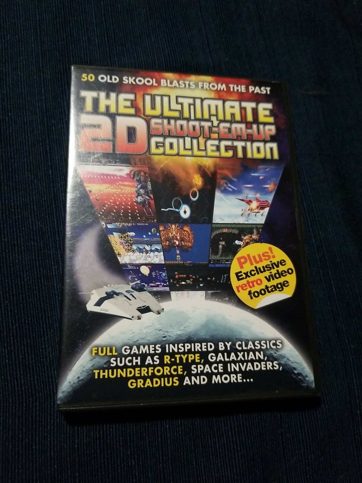 Retro Gamer Ultimate 2D Shoot-em-up Collection PC CD classic space shooter games