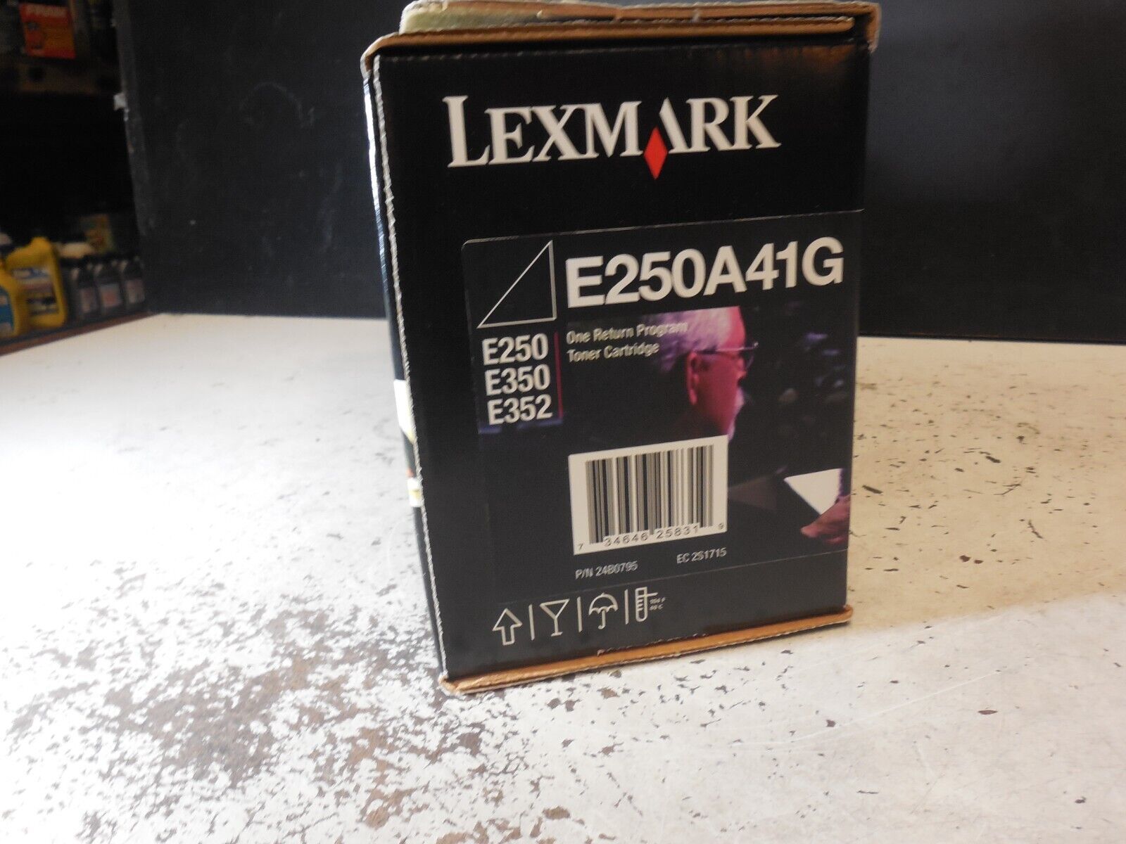 Lexmark E250A41G Standard Yield Black Toner Cartridge E250, E352, E350 SEALED