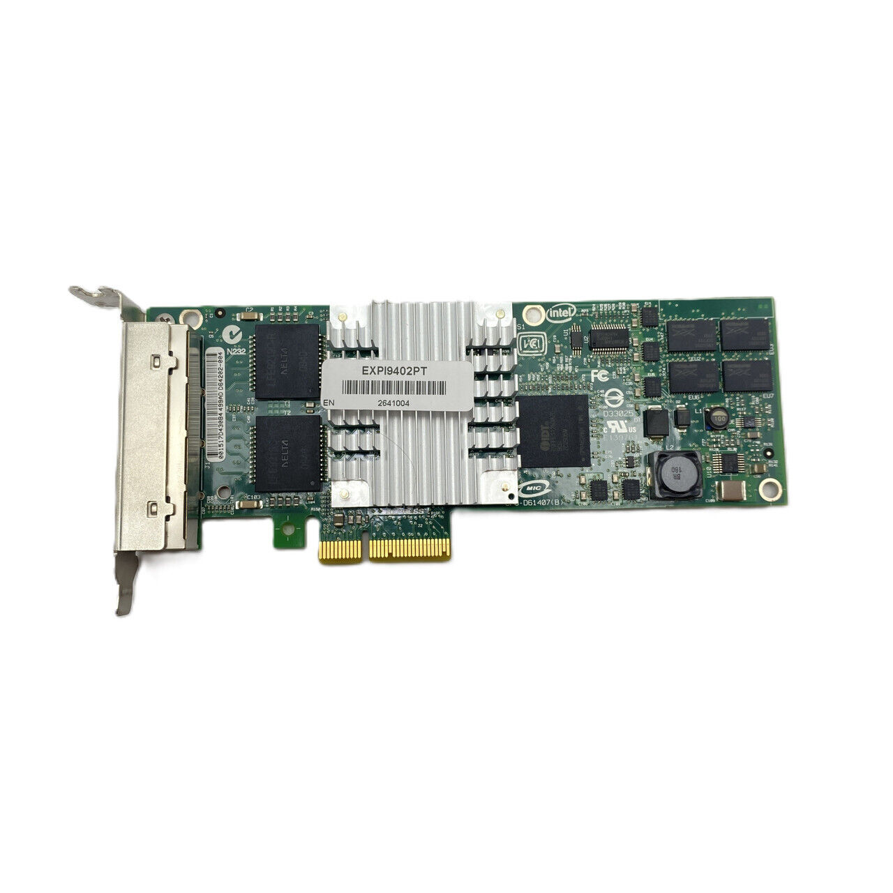 INTEL EXPI9402PT PRO/1000 PT 16GB DUAL PORT PCI-E SERVER ADAPTER