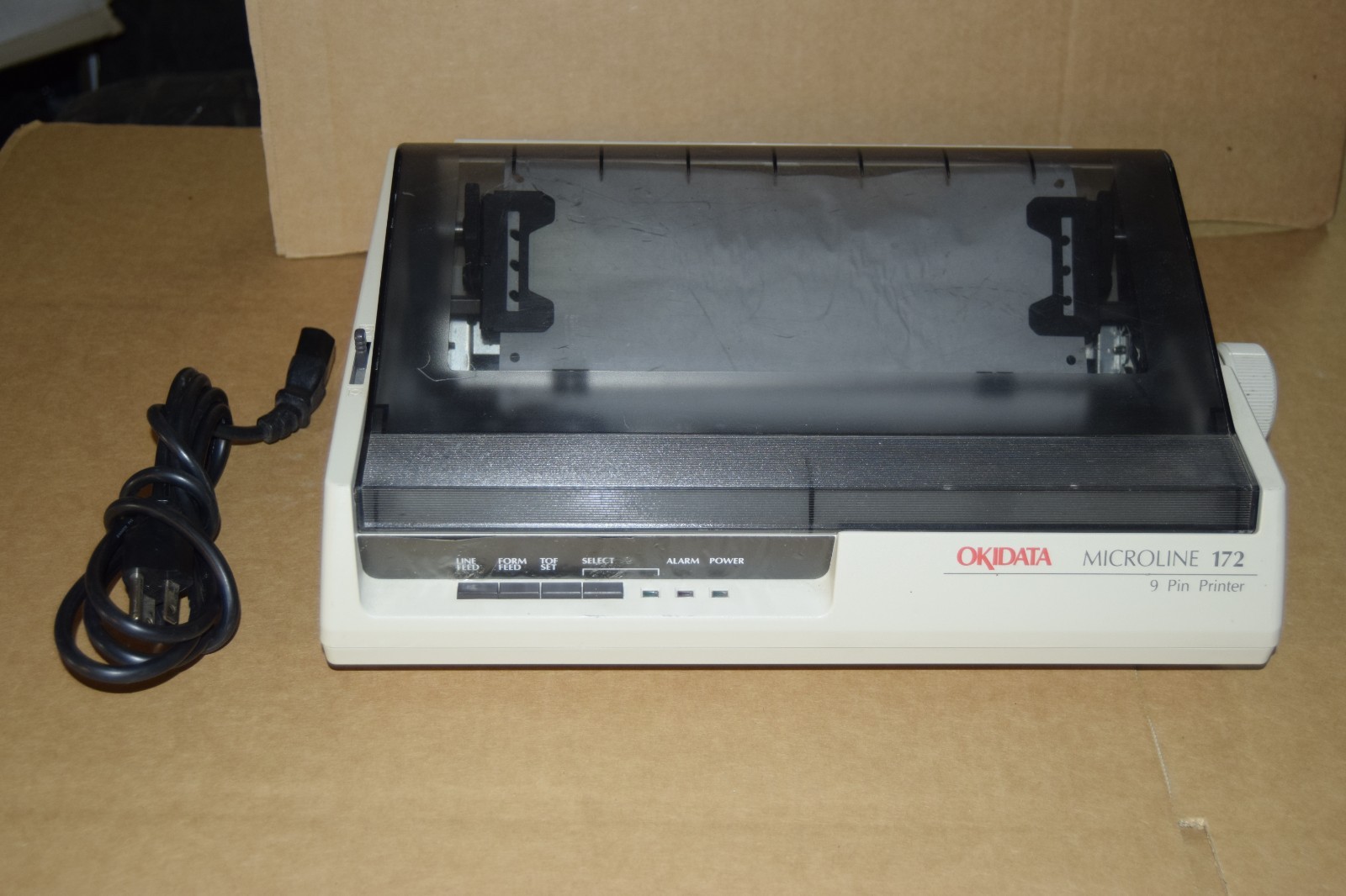 OKIDATA OKI MicroLine 172 / 9-Pin Tractor Feed Dot Matrix Printer