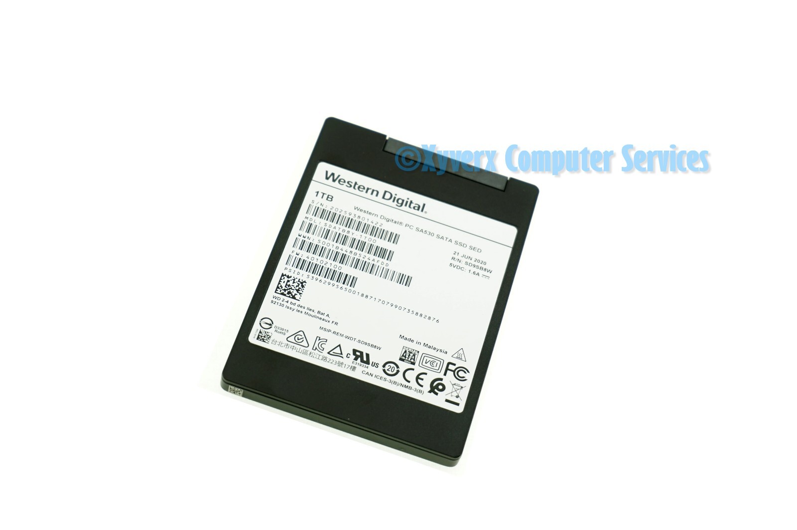 SDATB8Y-1T00 SA530OEM  WESTERN DIGITAL LAPTOP SOLID STATE DRIVE 1TB (A)(CA214)