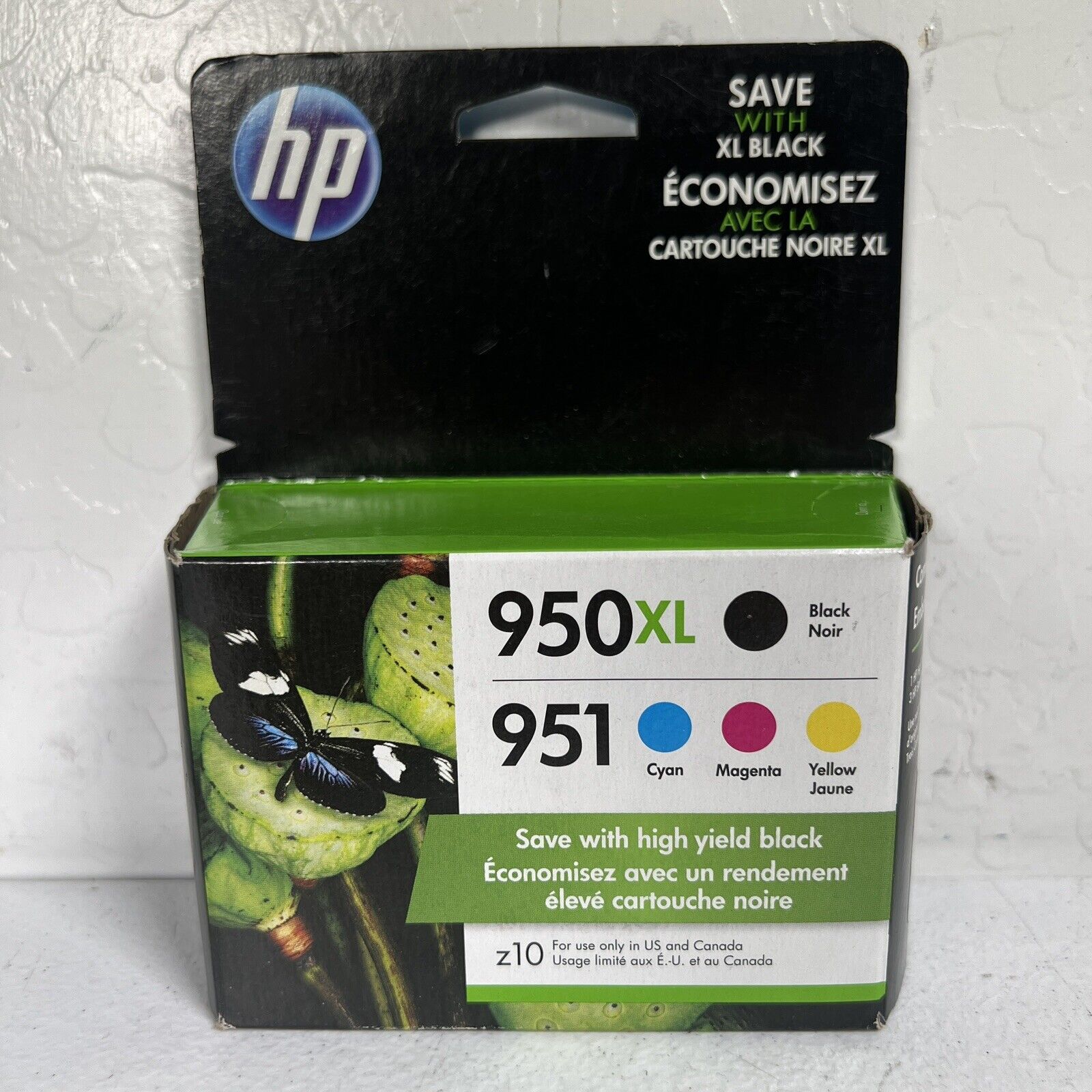 HP 950XL/951 C2P01FN Black Cyan Magenta Yellow Ink Combo OEM Factory Sealed 2019