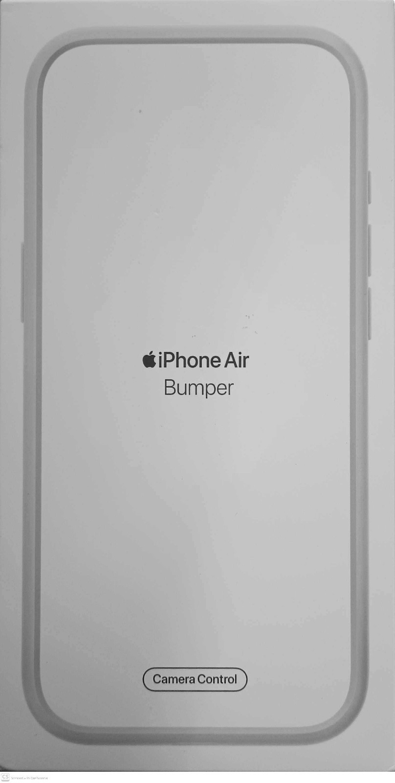Genuine Apple case For iPhone Air Bumper - Light Gray