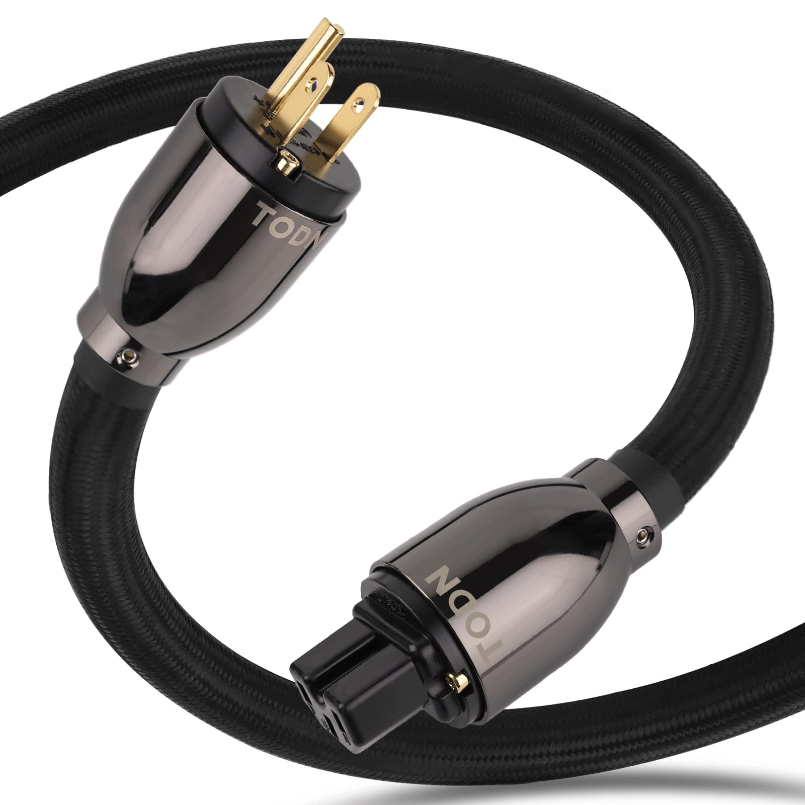 Audiophile Audio Power Cable HiFi Power Cord for Speaker/Amp, O-C-C Cores, 24...