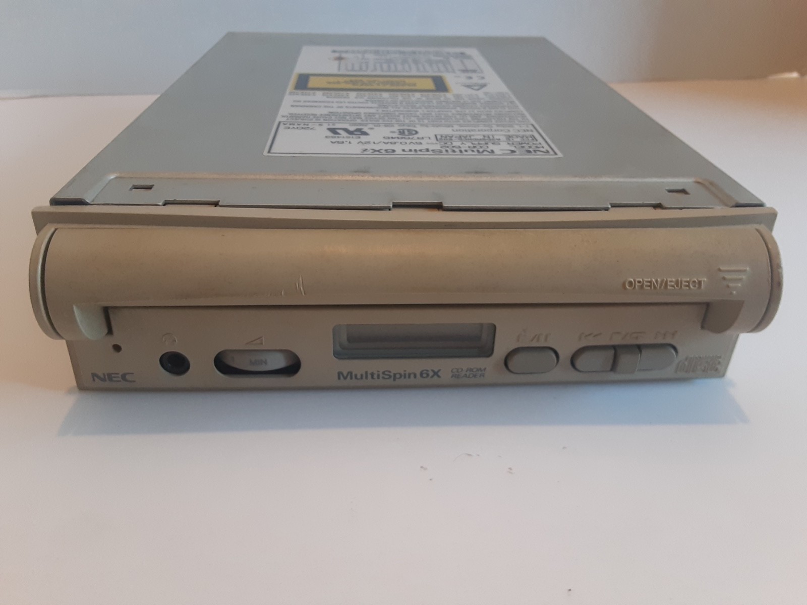 Vintage Retro NEC Multispin 6x CDR-502 Internal CD-ROM Drive * UNTESTED *