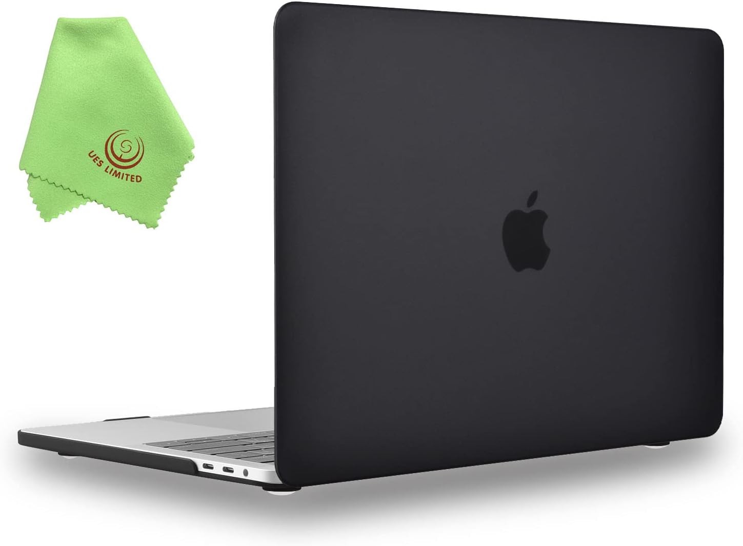 UESWILL Matte Hard Case MacBook Pro 15 Touch bar A1990/A1707, Black 