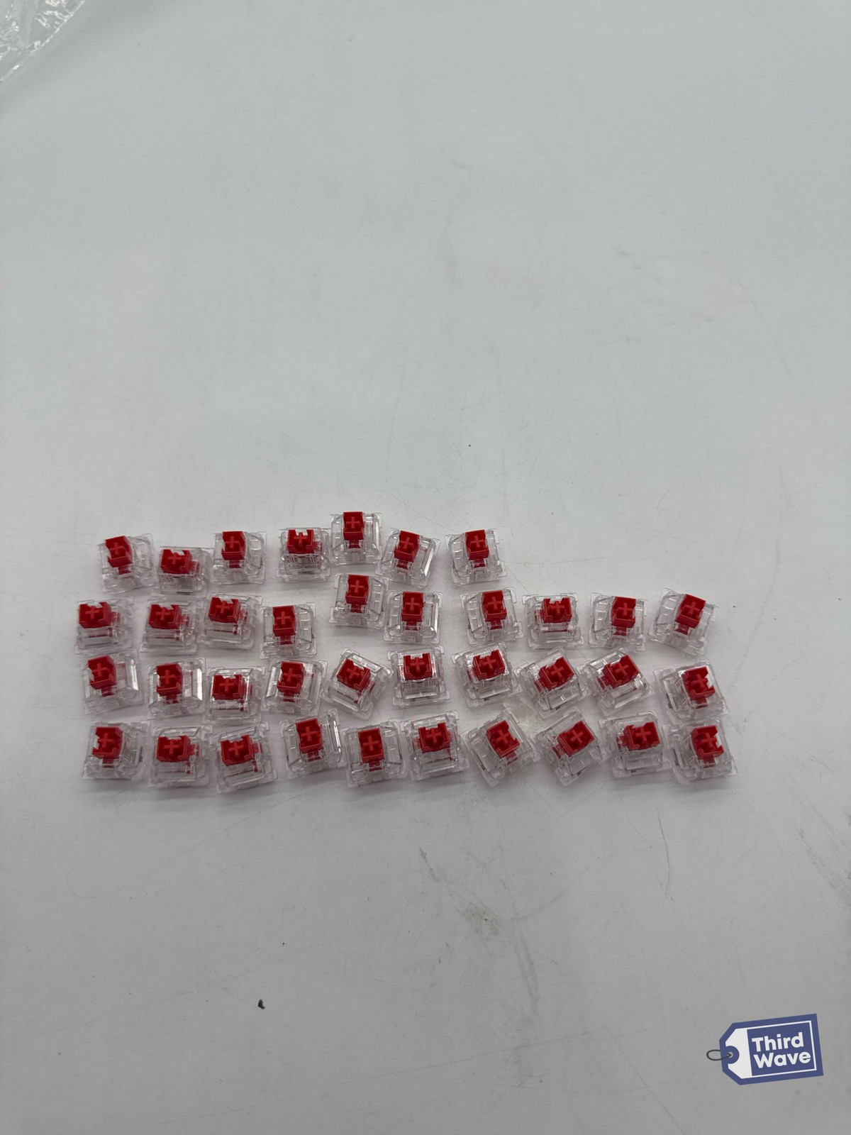 GLORIOUS Fox HE Linear Magnetic Switches Silent Red 36 Count