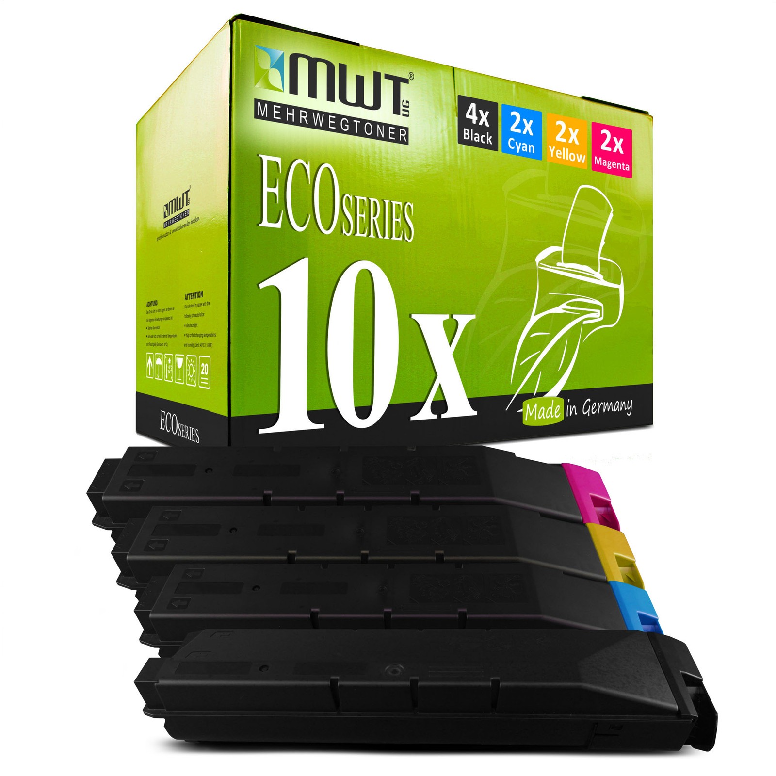 10X MWT ECO Cartridge For Kyocera TASKalfa 3551-CI 3050-CI
