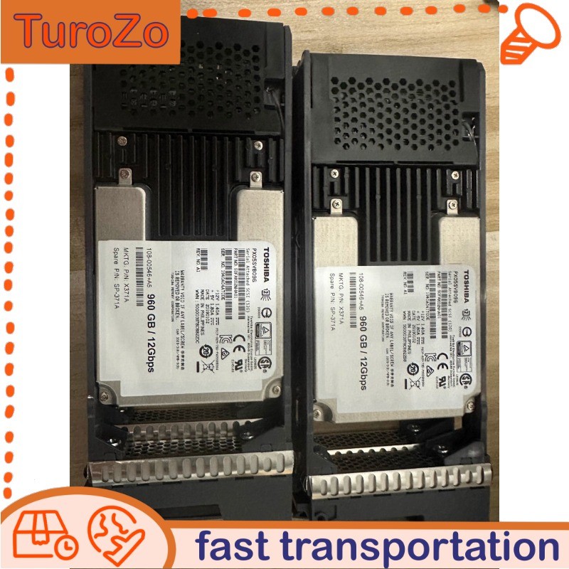 SP-371A X371A Netapp 960GB SAS 12Gbps MU SFF 2.5" SSD PX05SVB096 New