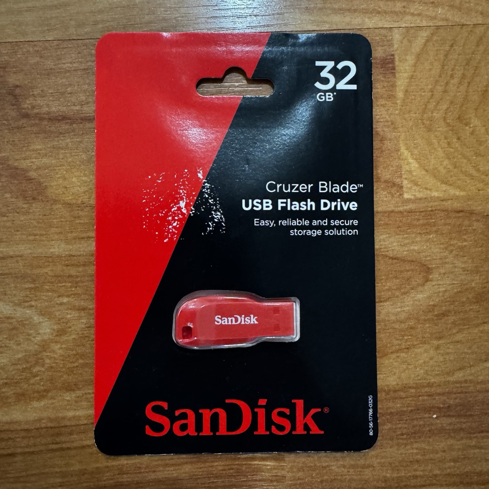 SanDisk Cruzer Blade 32GB USB Flash Drive NEW Unopened