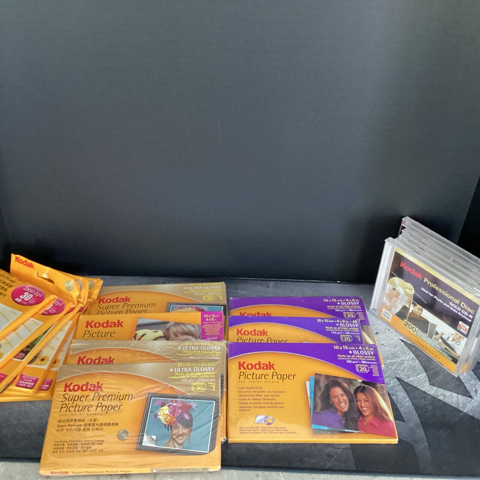 Kodak 4x6 Photo Paper/Professional Disc Mixed Lot