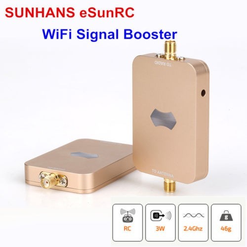 Sunhans eSunRC 3000mW UAV WiFi Signal Booster 2.4GHz 35dBm WiFi Signal Amplifier
