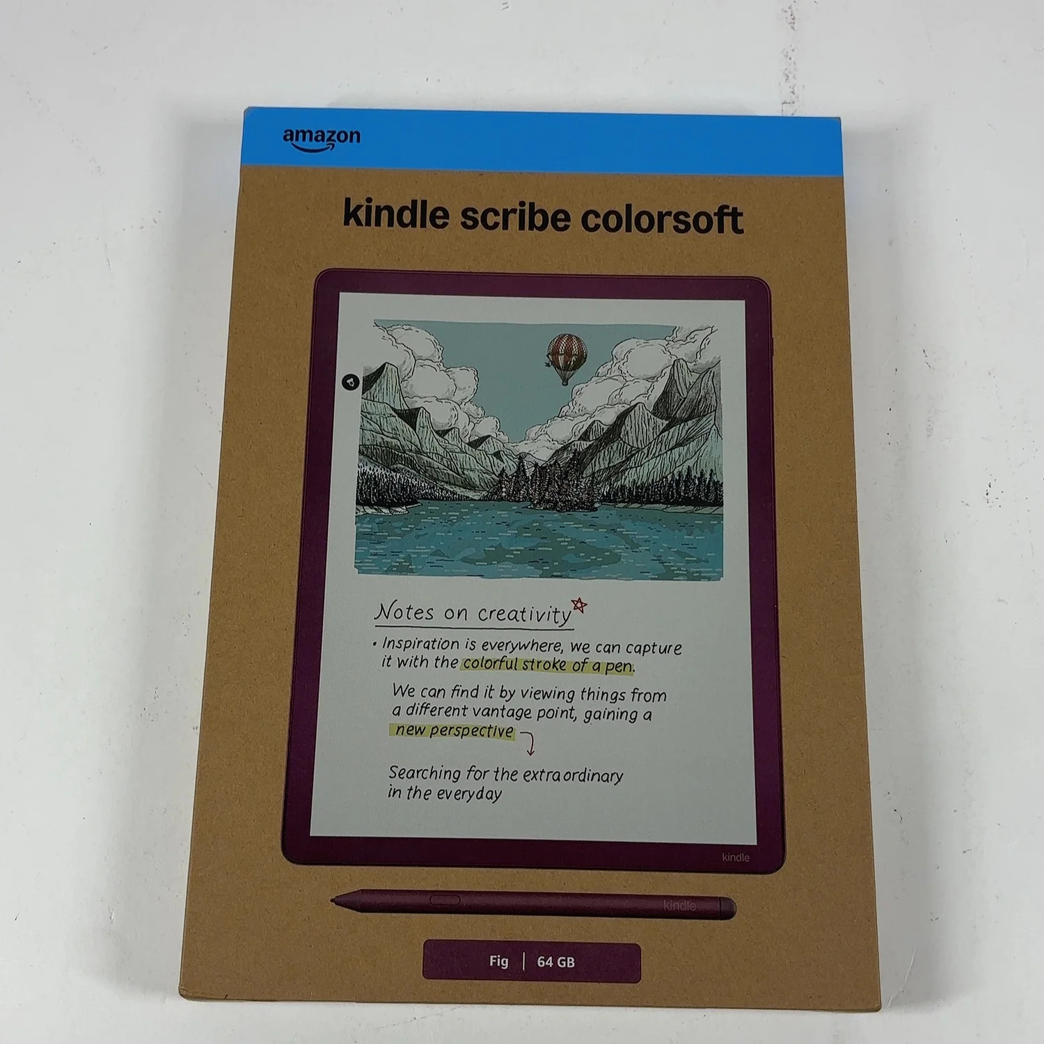 New WiFi Only Amazon Kindle Scribe Colorsoft 64GB Purple PA2MA5