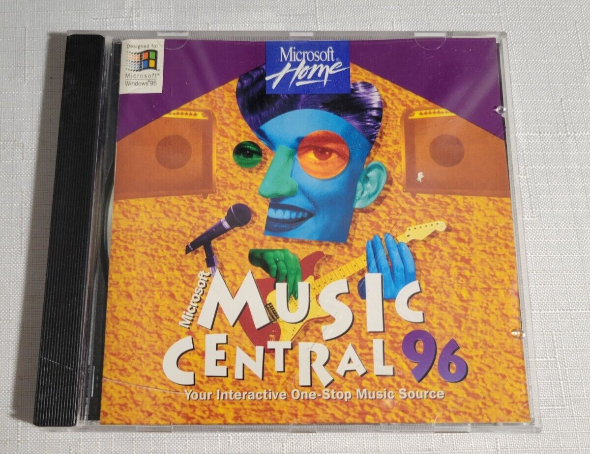 Microsoft Home Music Central 96 CD-ROM