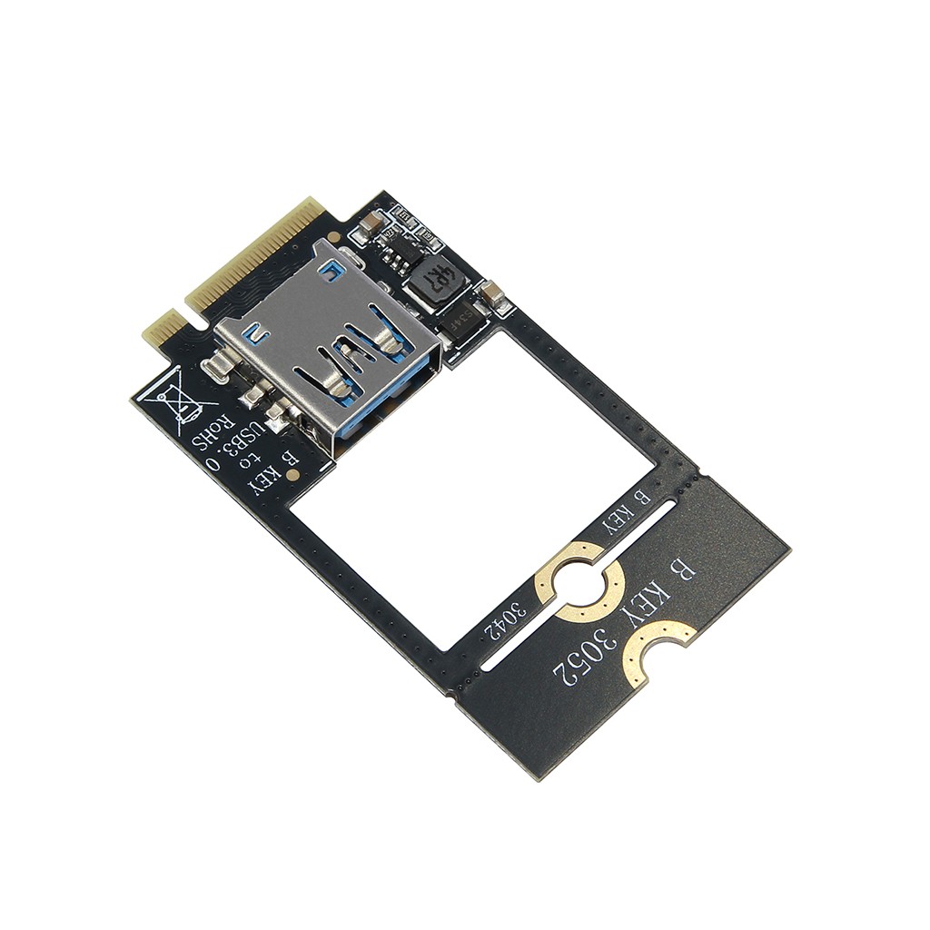 M.2 B-KEY toT Dual TF Adapter Board M.2 B key 4G Network Card To Type-C USB3.0