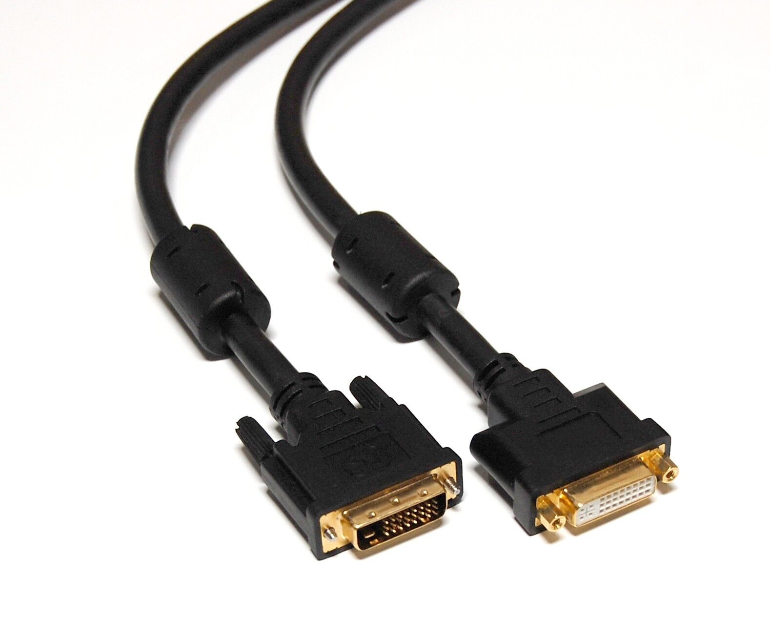 Bytecc DVID-15MF Dual Link DVI-D M/F 15 FT. Extension Cable (Black)