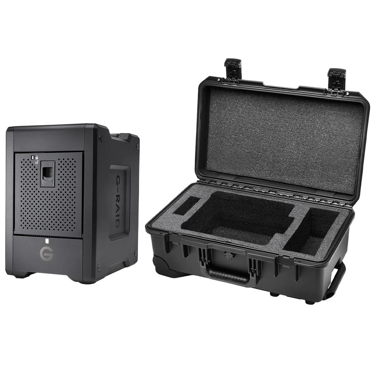 WD G-RAID Shuttle 4-Bay Thunderbolt 3 and USB-C RAID Array with 96TB (4x 24TB) R