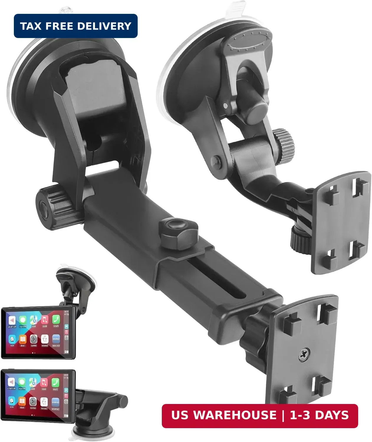Carplay Mount, Carplay Screen Mount for Carpuride,Car Play Monitor Stand | Unive