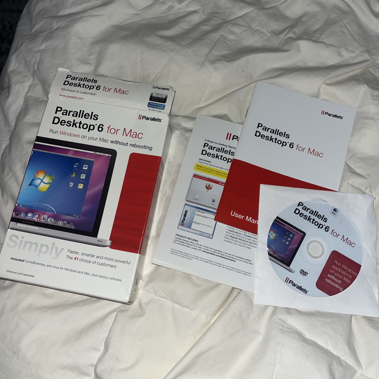 Parallels Desktop 6 for Mac Run Windows Applications Open Bad Box.