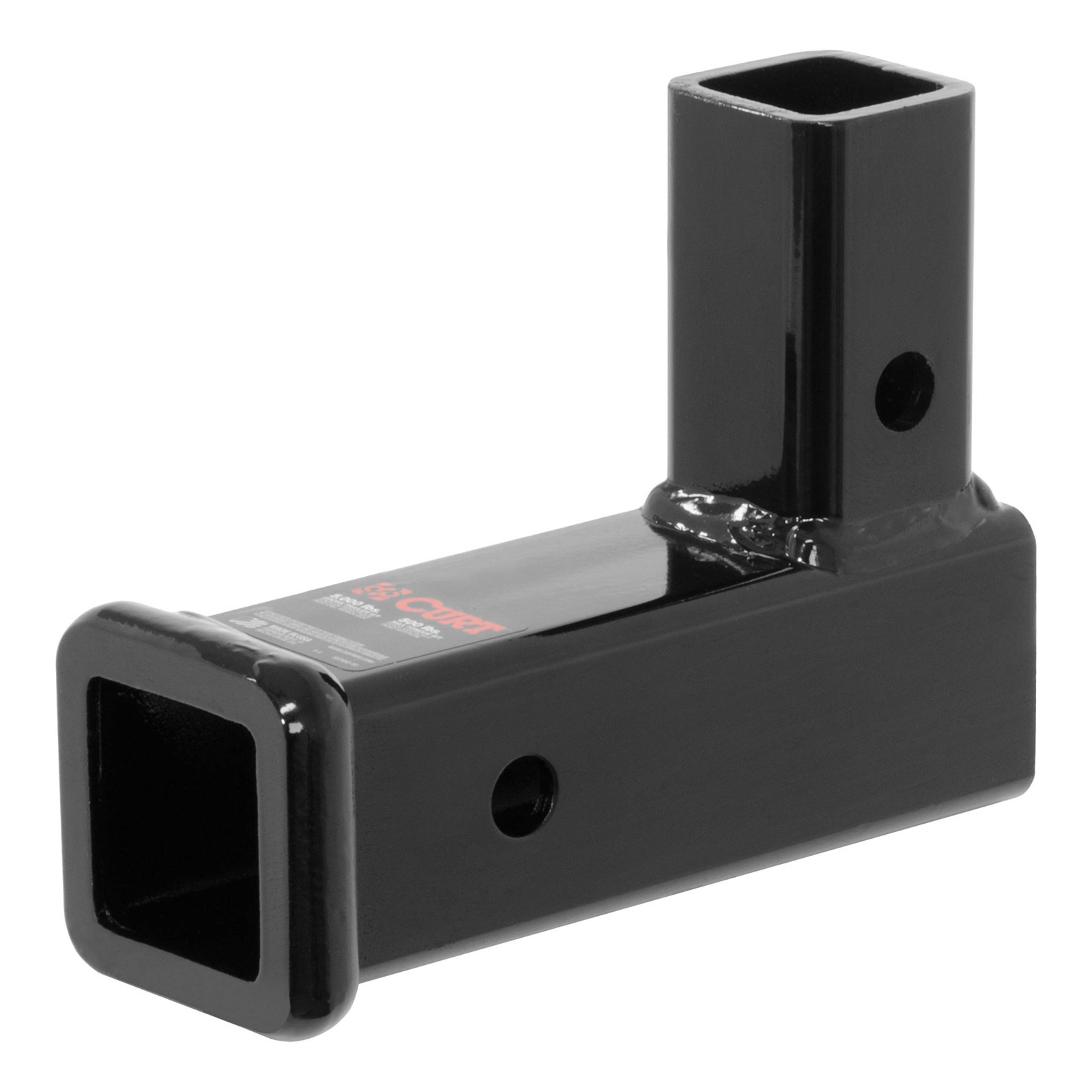 2" Vertical Receiver Adapter for Trailer Hitch, Heavy Duty Towing Accessory