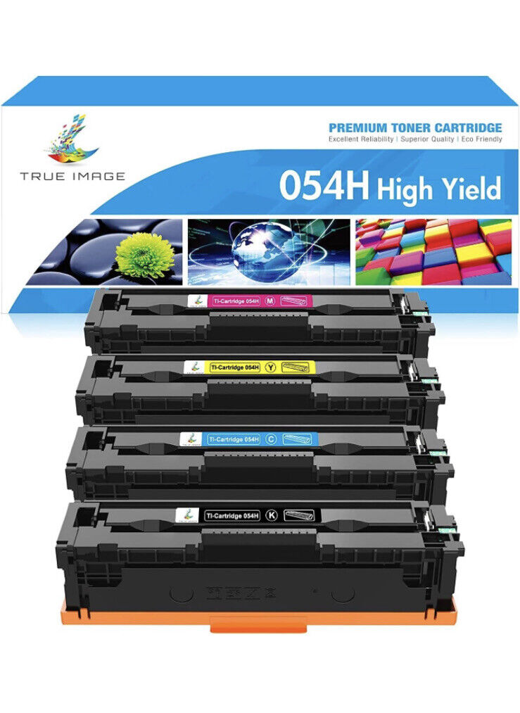 4X GPC Image 054H Compatible Toner Cartridge Replacement for Canon 054H 054 CRG.
