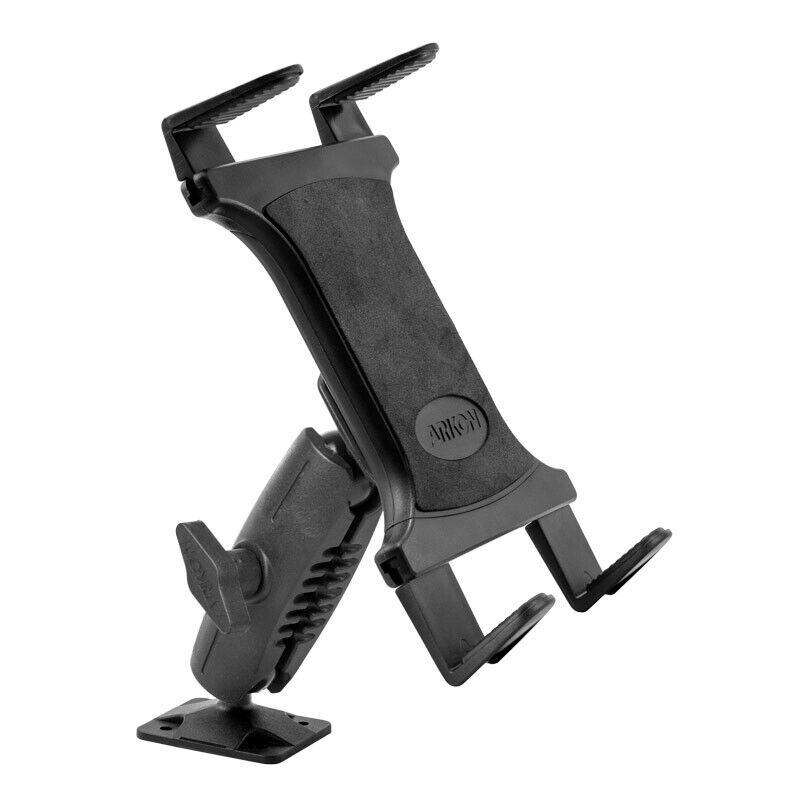 ARKON Drill Base Truck Tablet Mount Stand for Apple iPad Air 2 iPad Pro Samsung